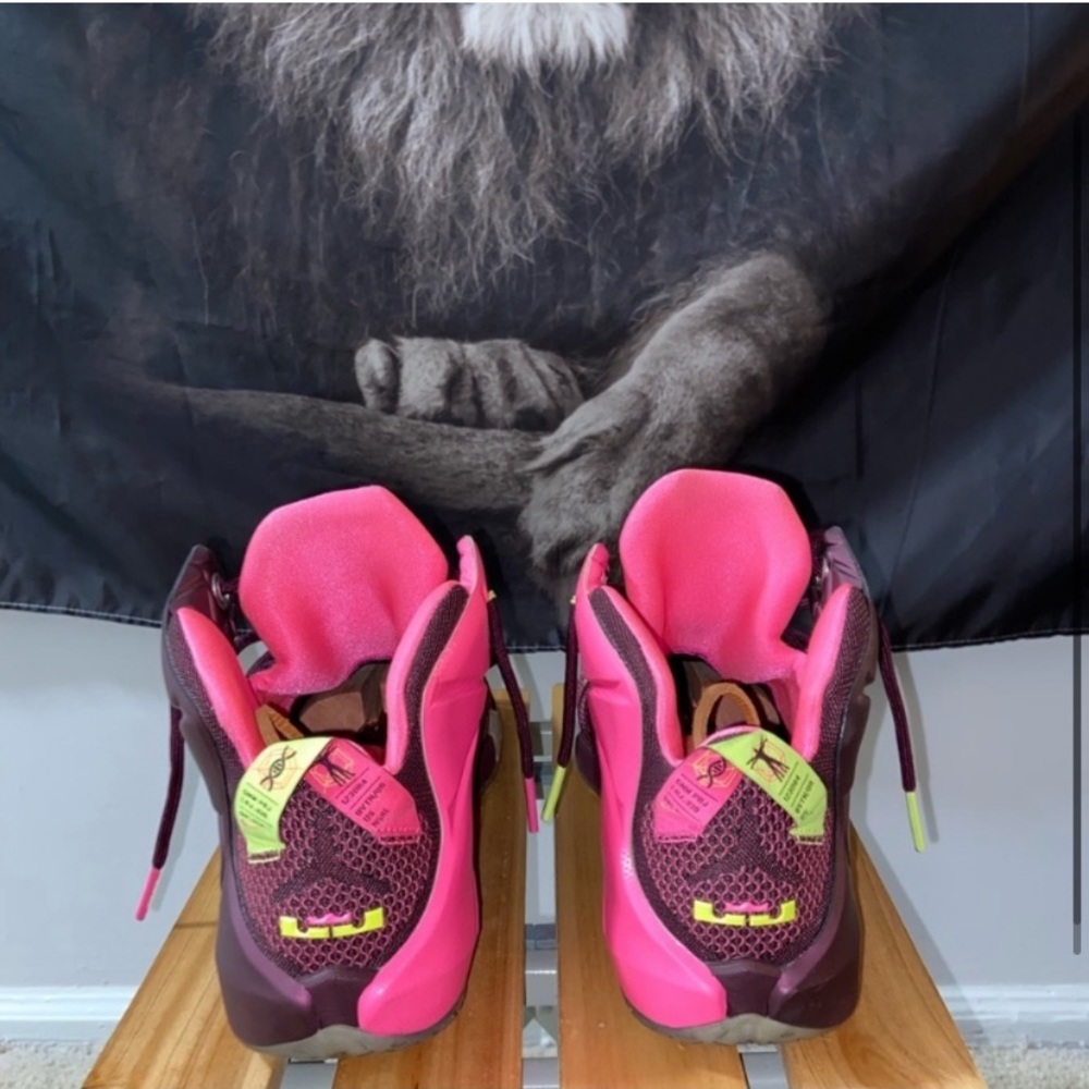 Nike LeBron 12 Double Helix Sneakers - Picture 3 of 5